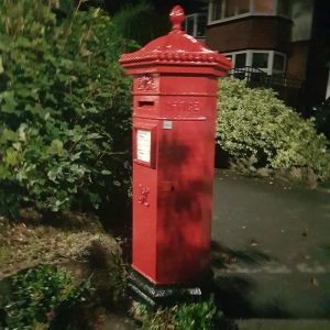 Hexagonal Penfold Victorian Post Box in Carshalton Beeches is Over 150 Years Old Hexagonal Penfold Victorian Post Box in Carshalton Beeches is Over 150 Years Old