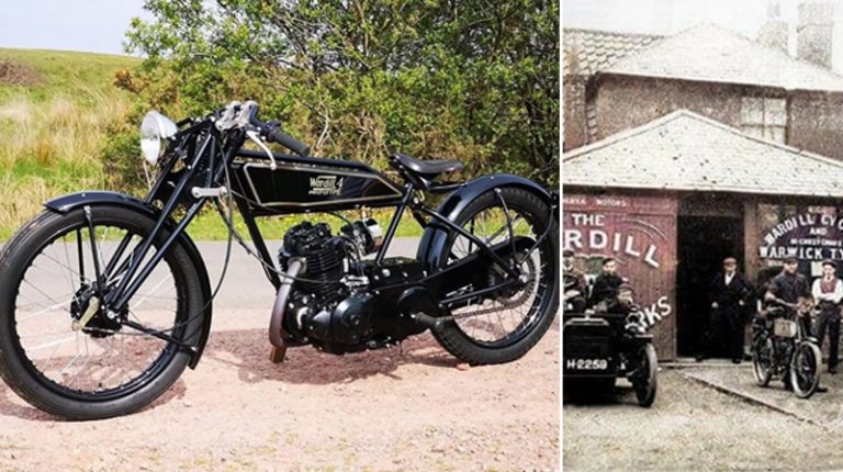 The new vintage motorcycle that was conceived in Carshalton 95 years ago