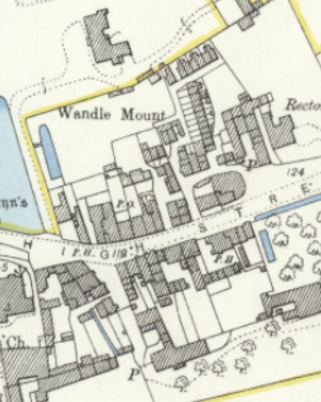 Wandle Mount map The Green