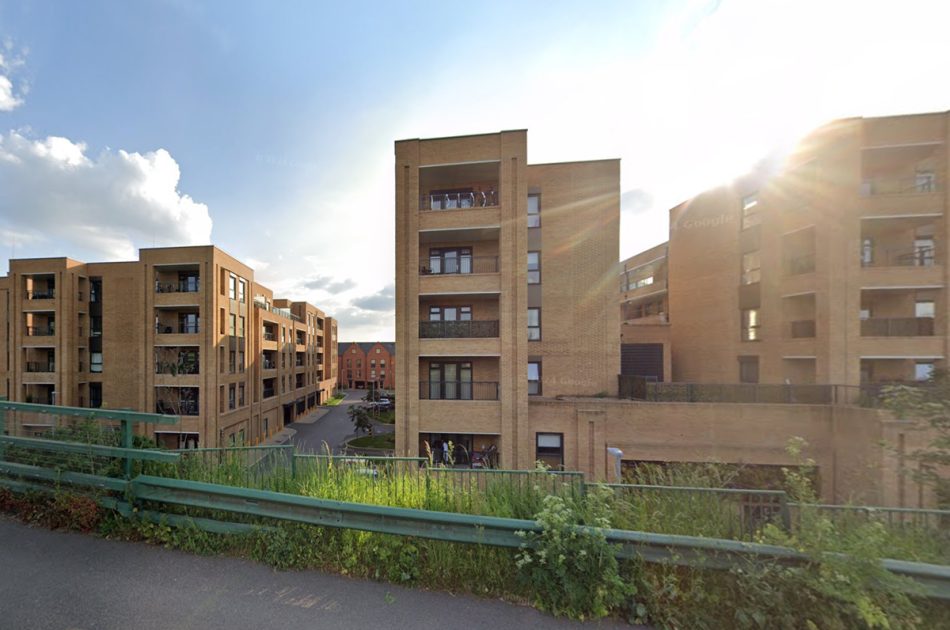 Old railings are all that remain of Battersea Dogs Home in Hackbridge