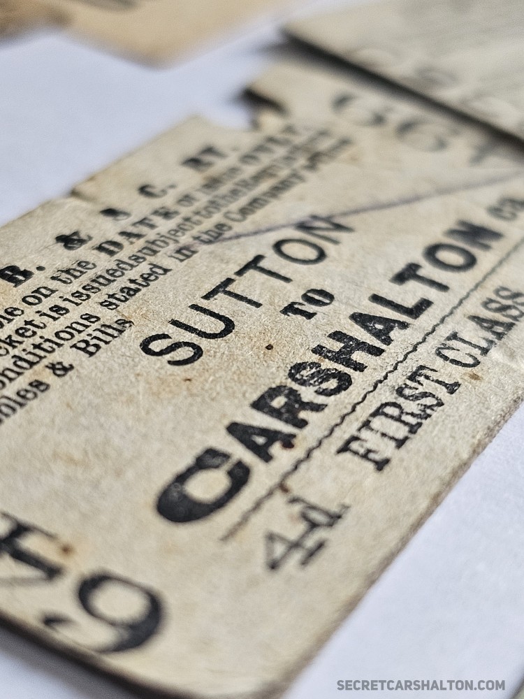 Nostalgic tickets from long-forgotten train journeys