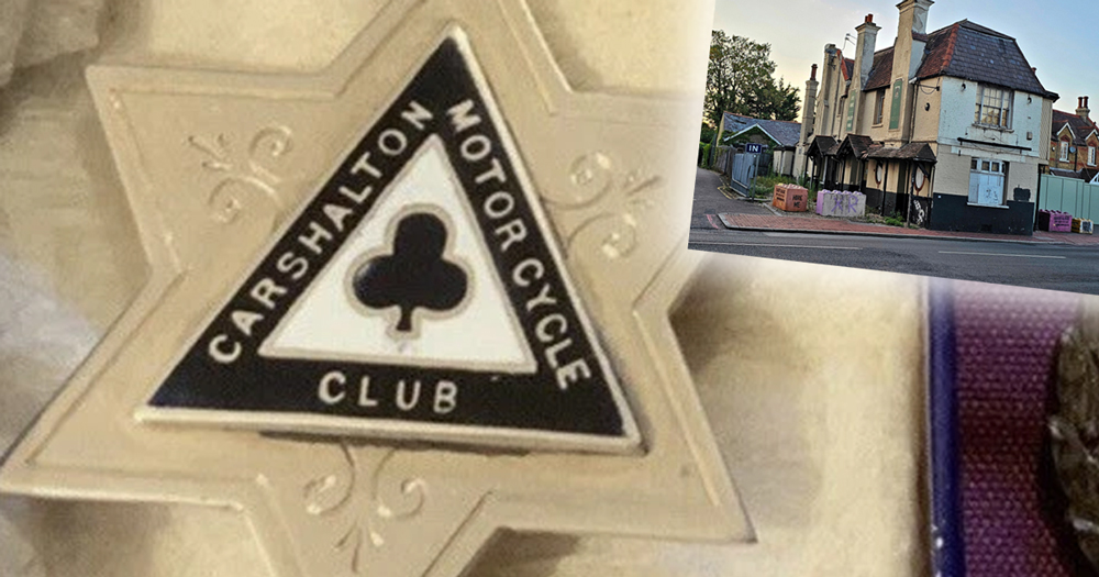 Carshalton Motor Cycle Club used to meet at the old Fox and Hounds