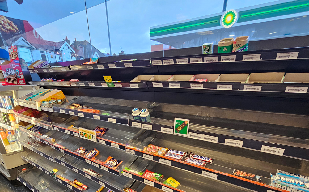 Chocolate thieves ransack M&S garage in Carshalton