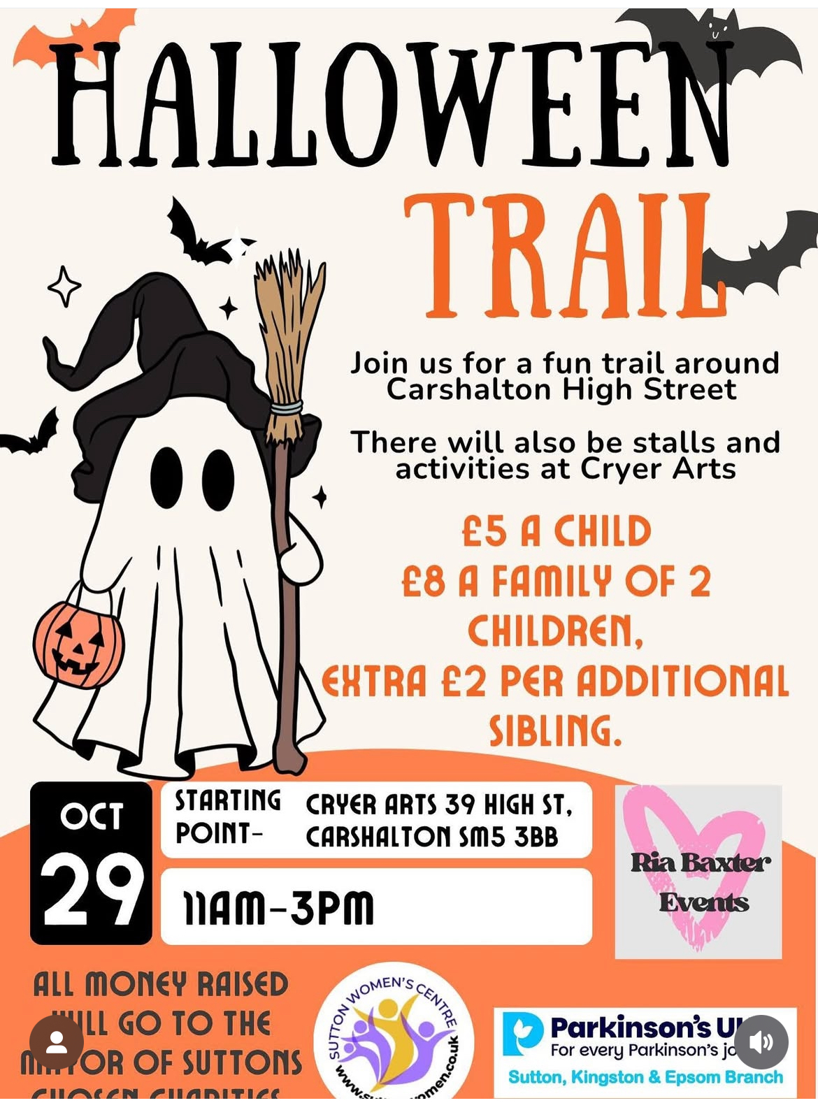 Carshalton High Street Halloween Trail Party Carshalton High Street Halloween Trail Party