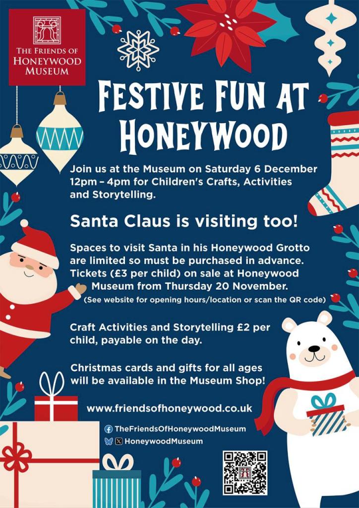 Festive Fun at Honeywood Museum Festive Fun at Honeywood Museum