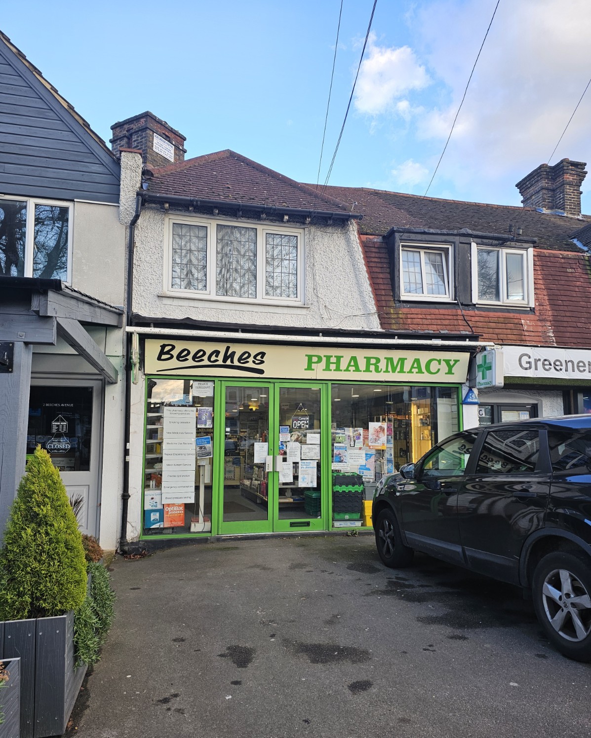 Beeches Pharmacy is to close as in-person options continue to decline across the borough