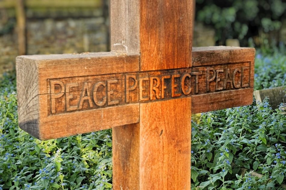 Peace perfect peace – intricate memorial dedicated to the man who loved Carshalton