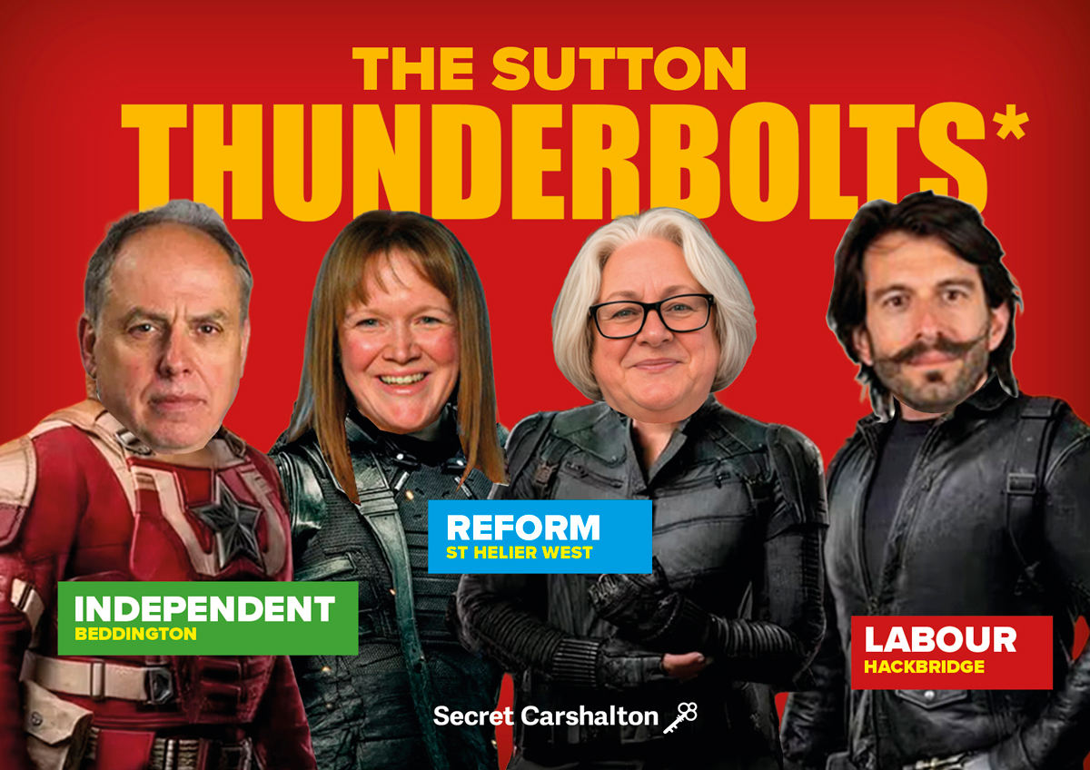 Meet the Sutton Thunderbolts – coming to a Council Meeting near you